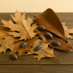 Isopod Habitat Leaf Litter: Oak, Magnolia, Mixed, or Seasonal