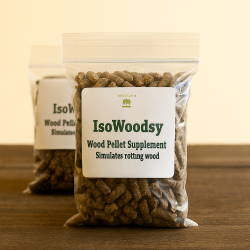 Isopod Supplement: Iso Woodsy Wood Pellet Supplement